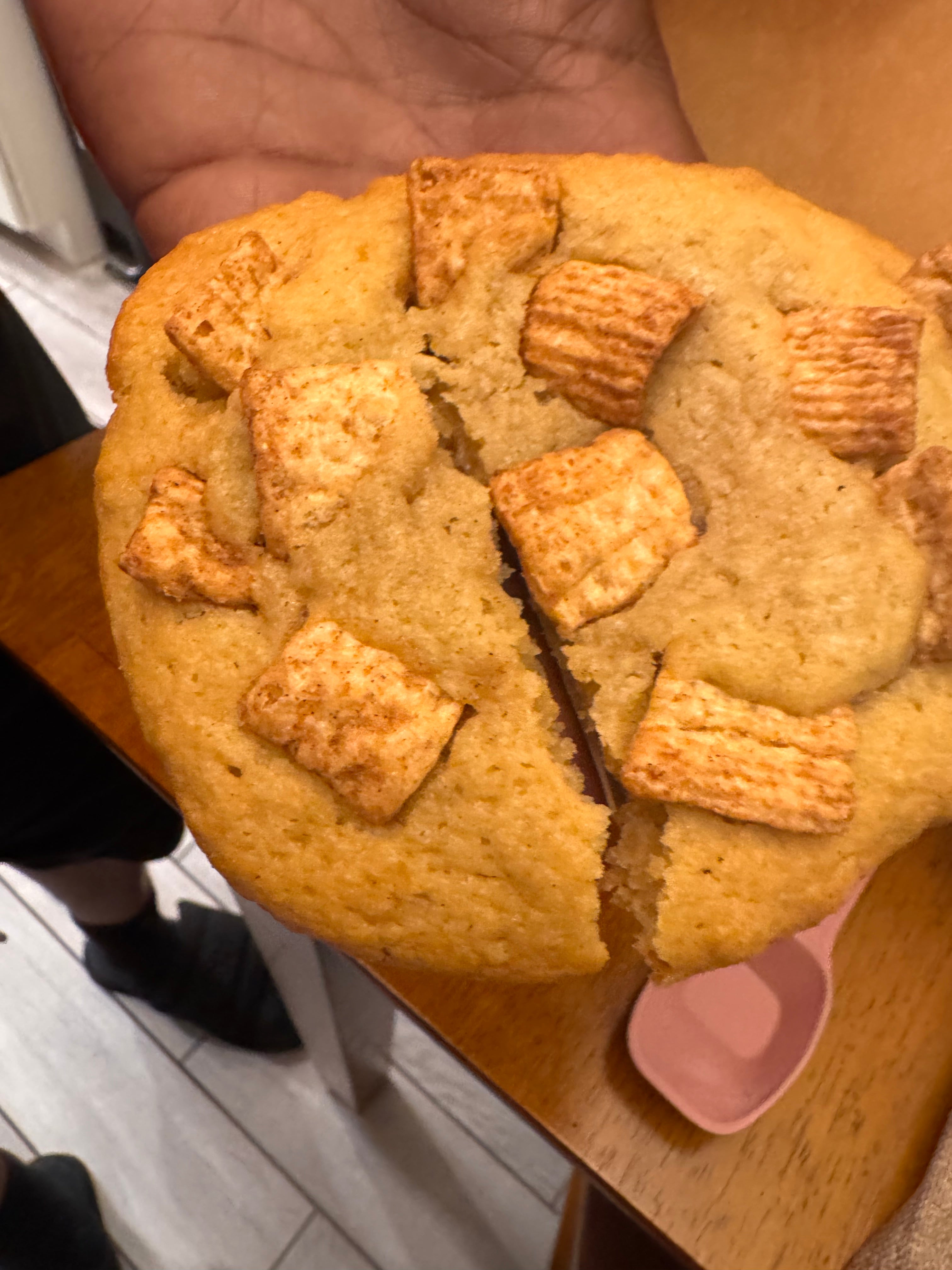 Cinnamon Toast Crunch Cookie